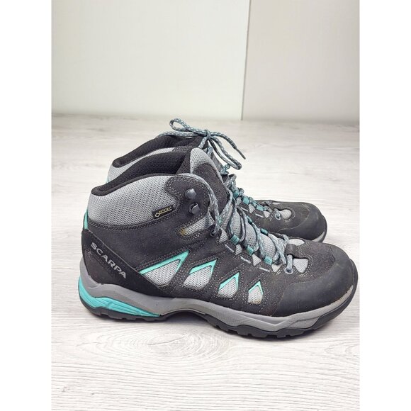 Scarpa Moraine Mid GTX Hiking Shoes. Men's size 7.5 / Ladies size 8.5 - Picture 5 of 7